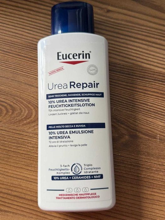 Eucerin 250 ml skora sucha emulsja 10% mocznika Urea Repair