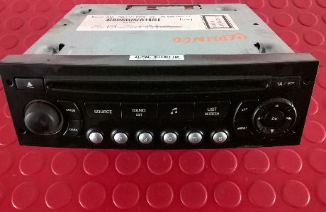 Rádio - 9666968177 - CITROËN BERLINGO MULTISPACE (B9)