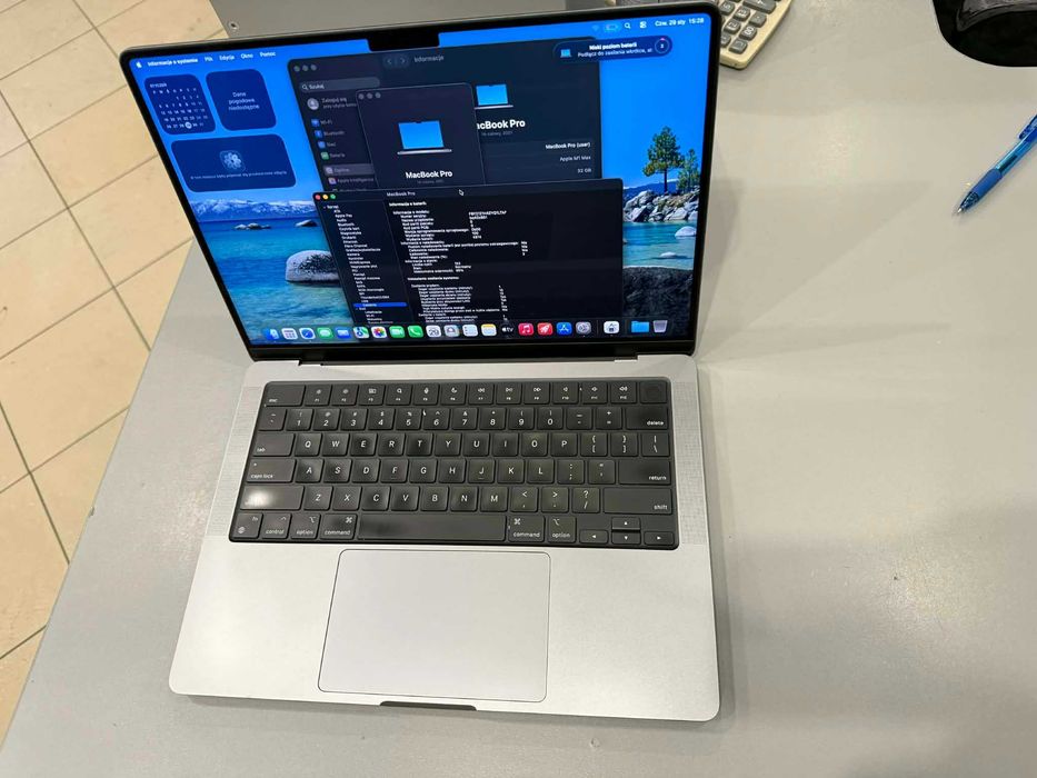 MacBook Pro 2021 M1 Max 14" 32gb 512gb wyzerowany