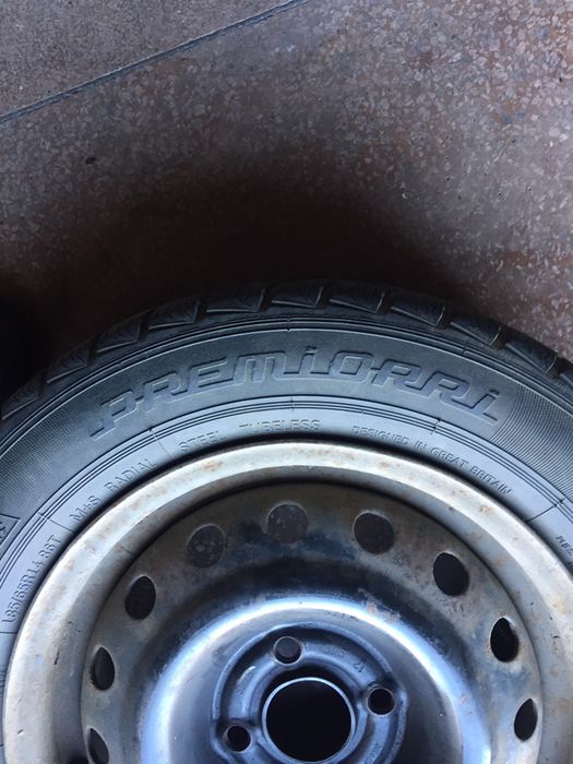 Колеса Premiorri R14 185/65 (сезонні,б/у)