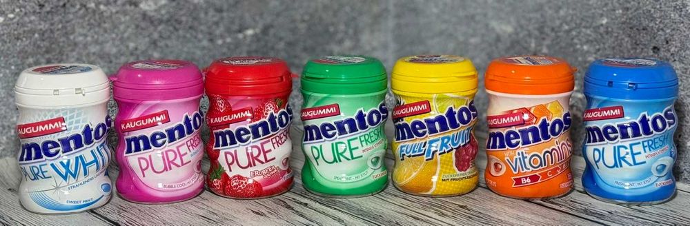 Жуйки Mentos 7 видів 70 г