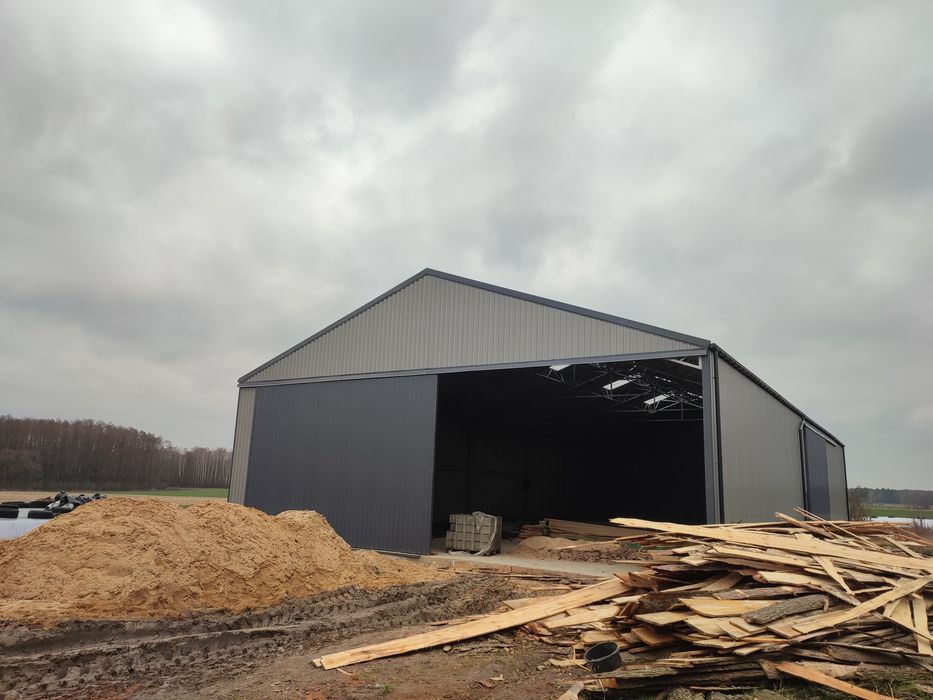 Hala magazynowa stalowa 15x40x5 Stal-Project