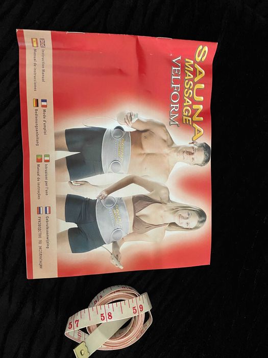 Massagem vibratória e estimulação de abdominais