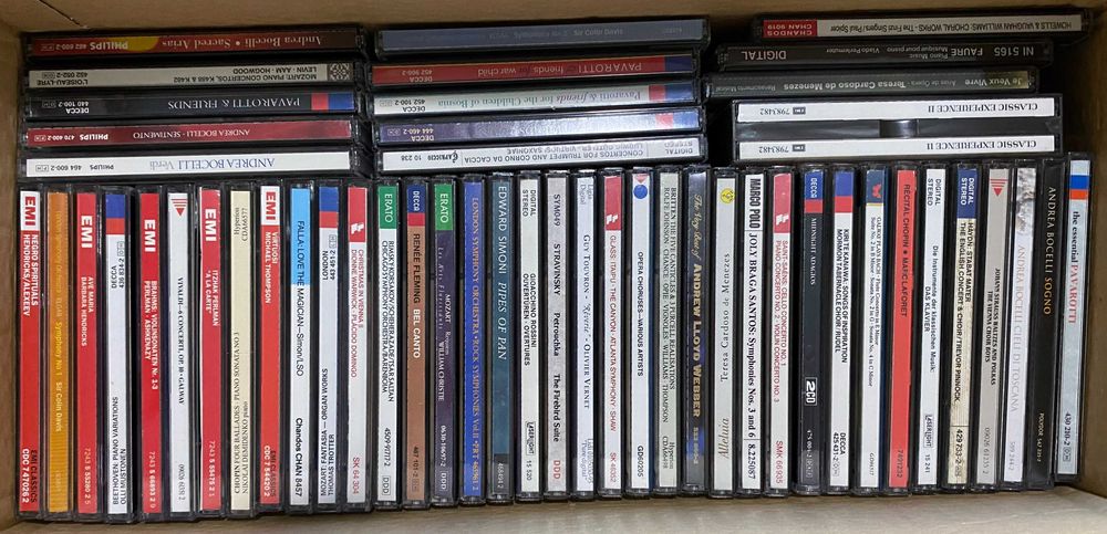 Lote de CD's - (58 un) -  Música Clássica