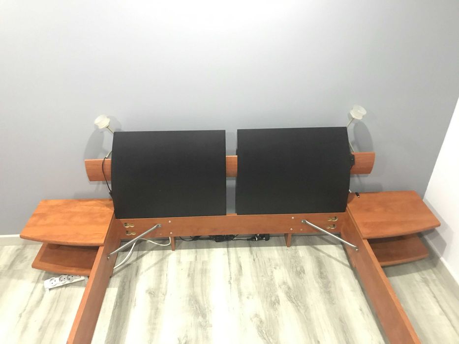 Cama Casal com mesas Cabeceira + Cómoda