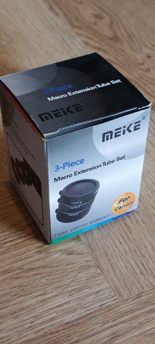 Pierścienie pośrednie makro do Canona jak nowe