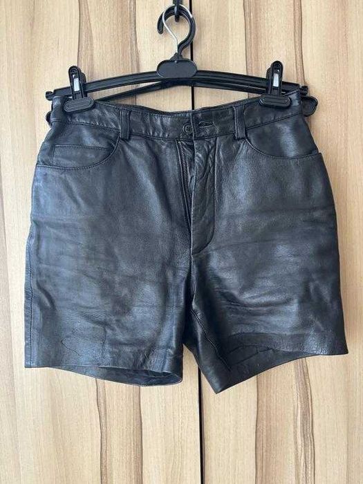 Шорти з натуральної шкіри