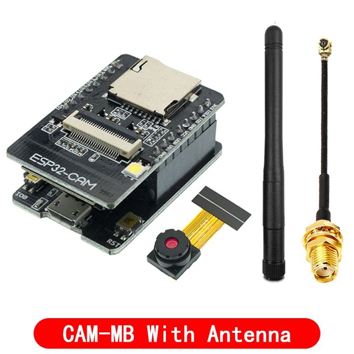 ESP32-Cam MB с WiFi антенной и камерой 2 Мп.