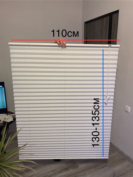 Жалюзі в ідеальному стані.