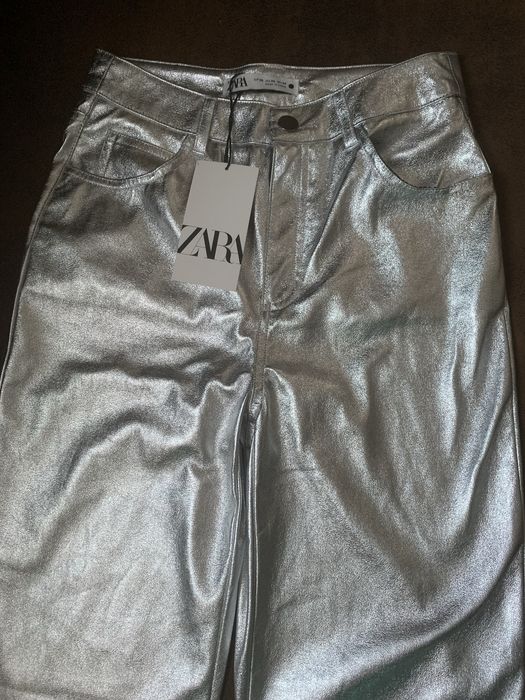 Spodnie metaliczne ZARA