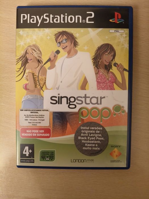 Jogo PlayStation 2 - SingStar Pop