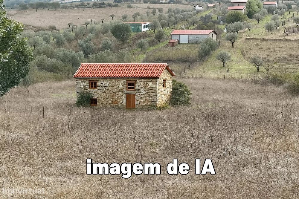 Terreno com dependência agricola