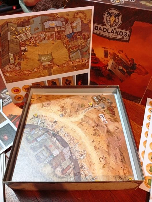 Badlands (ENG) – gra planszowa – wersja angielska – NOWA / niegrana