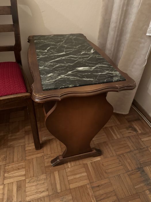 Stolik, gazetownik, antyk