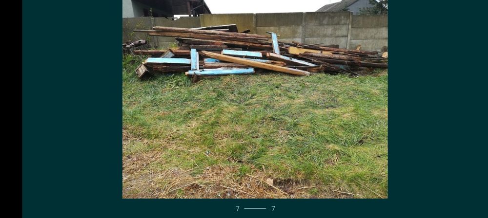 Sprzedam stare bale drewniane z rozbiórki domu. Okazja!!!