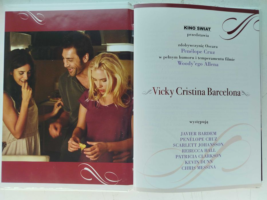 Vicky Cristina Barcelona Javier Bardem Penelope Cruz Johansson DVD