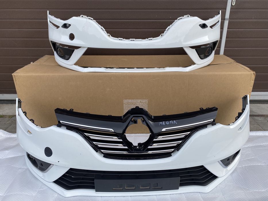Бампер Megane IV Меган 4 передній бампер решітка поворотник