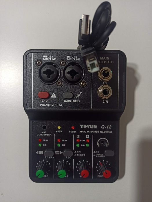 MD22 звукова карта U202 Bomge UX-22 Teyun Q-12 usb аудіо інтерфейс