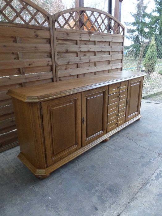 piękna dębowa komoda swarzędz  stan bdb wysyłka dowóz