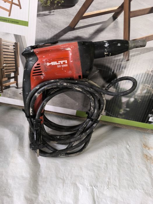 Máquina hilti com fio para pladur
