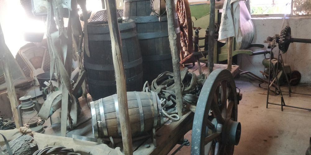 Utensílios Agrícolas Antigos - Decoração / Museu