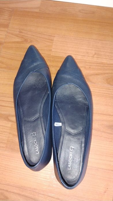 Granatowe baleriny Lasocki 41