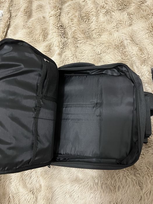 Plecak–torba 2w1 z pokrowcem przeciwdeszczowym, laptop