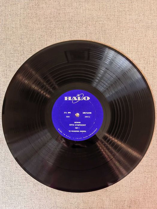 Vinil LP de Beethoven "Symphony No. 5 in C Minor, Opus 67"