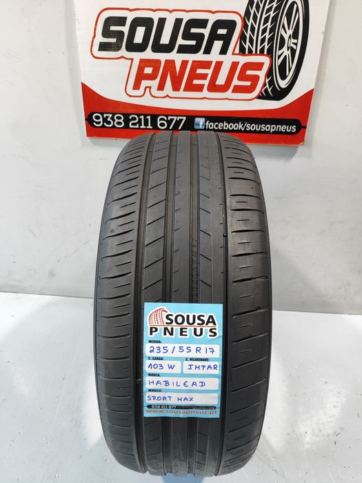 1 pneu semi novos 235-55R17 - Oferta dos Portes