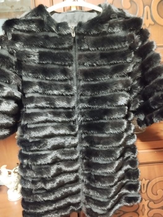 Норковый полушубок