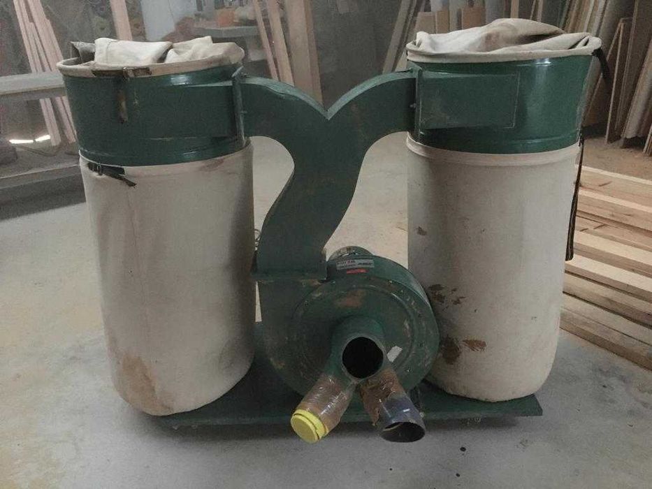 Aspiração de pó  para adaptar a máquina.