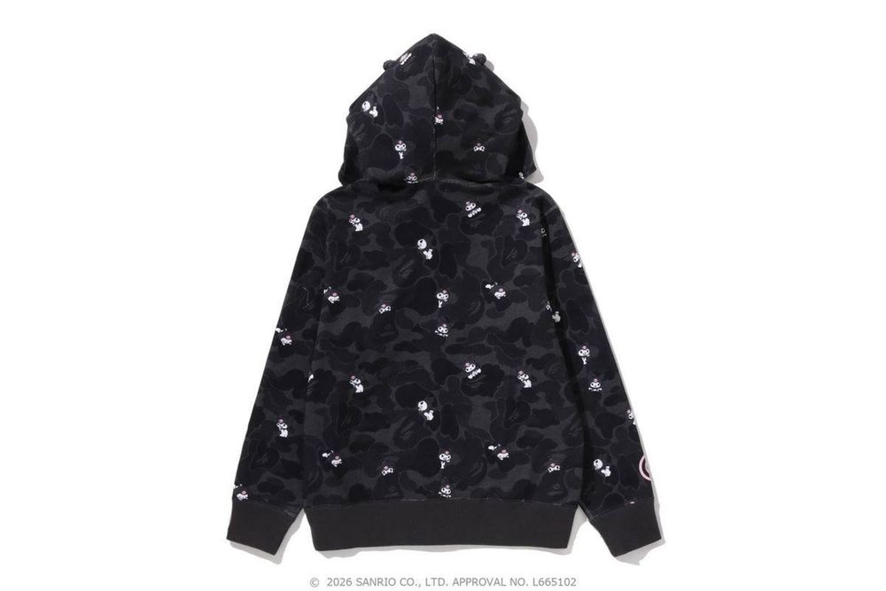 Зип худи Bape & Hello Kitty 2026