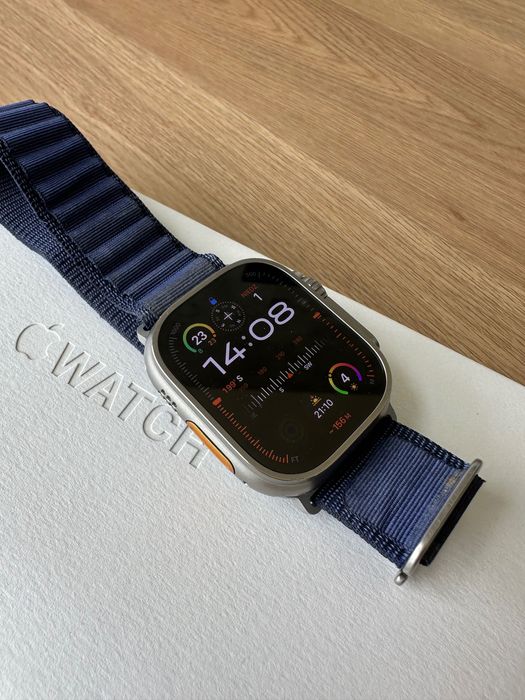 Idealny Apple Watch Ultra 49 mm Titanium CELLULAR GPS PERFEKCYJNY!