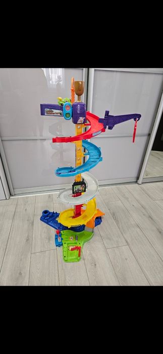 Автотрек Vtech Tut Tut Baby Flitzer 2-в-1 турбо-вежа 80-535004