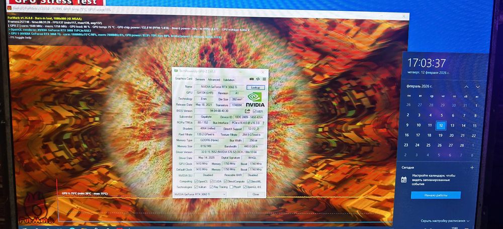 Ryzen 3600/B450/RTX 3060ti 8GB/DDR4 16GB/WI-FI ПК ігровий