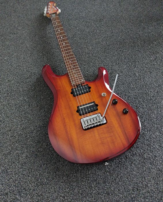 Sterling by Music Man JP100D Koa Petrucci + gigbag, gitara elektryczna
