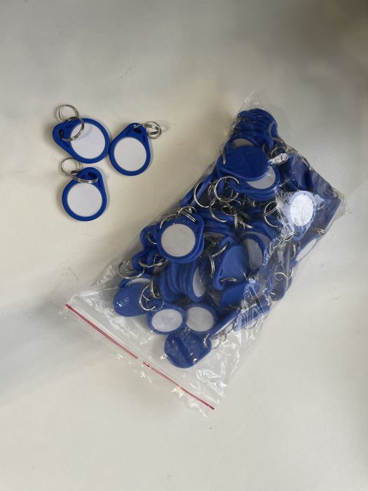 Breloki RFID 125 kHz – komplet 100 sztuk