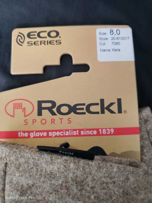 Перчатки, рукавички Roeckl Kelia sport, 8 розмір, унісекс