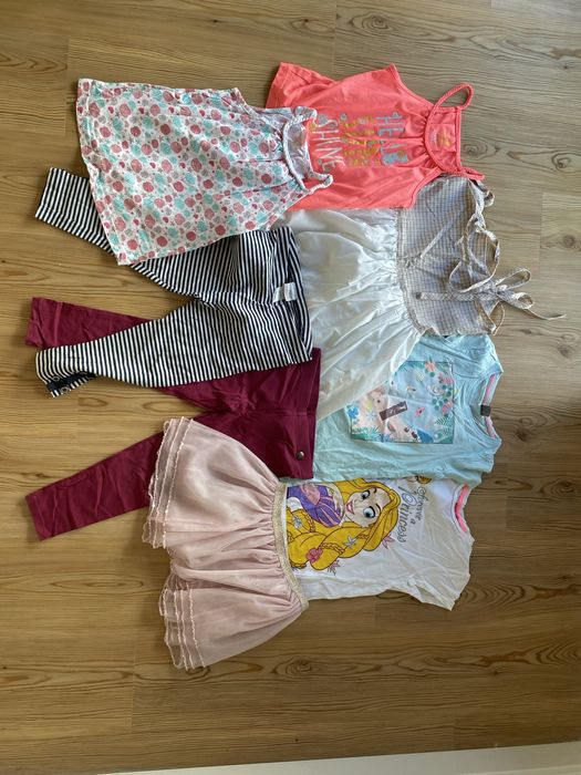 Lote roupas menina 6-7 anos verao 35 pecas
