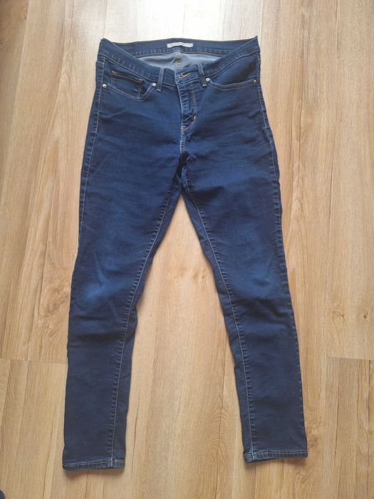 2 pary spodnie damskie levis i big star