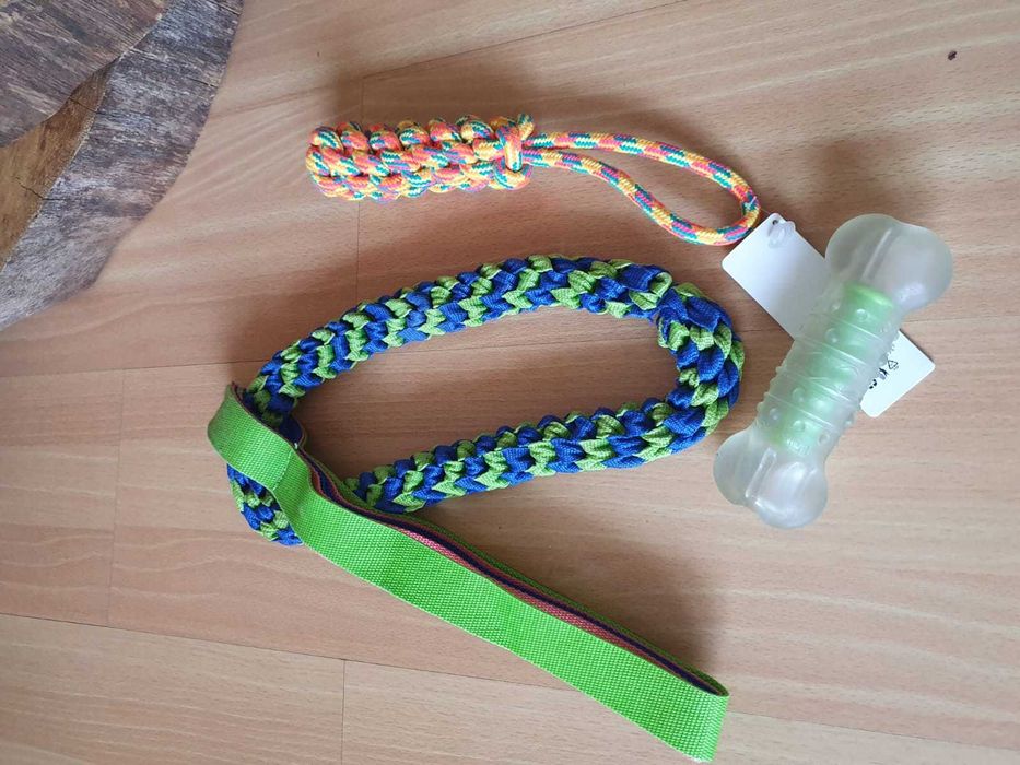 zabawki dla psa, zestaw