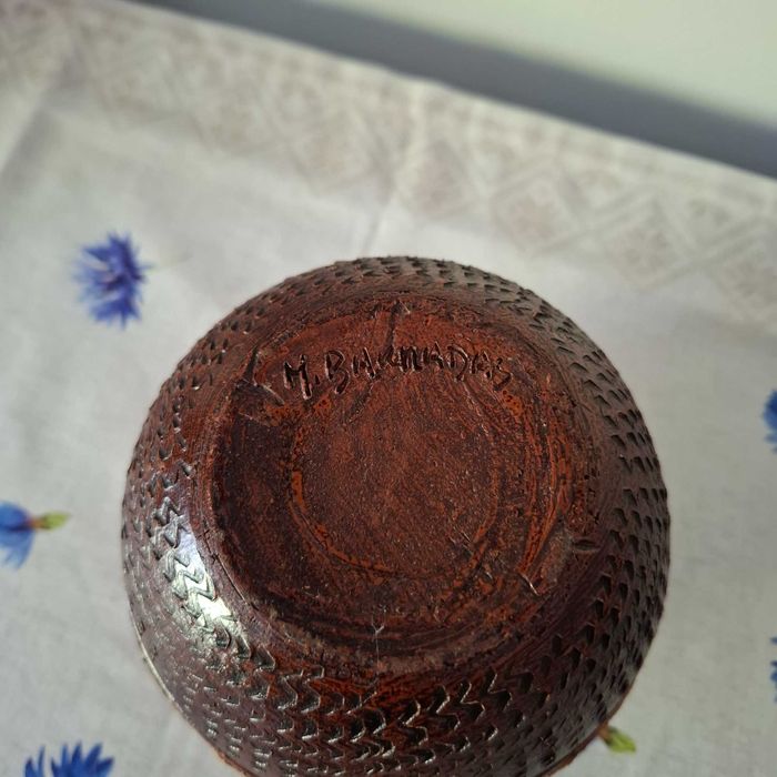 Taça de cerâmica do autor Manuel Barradas sec. XX