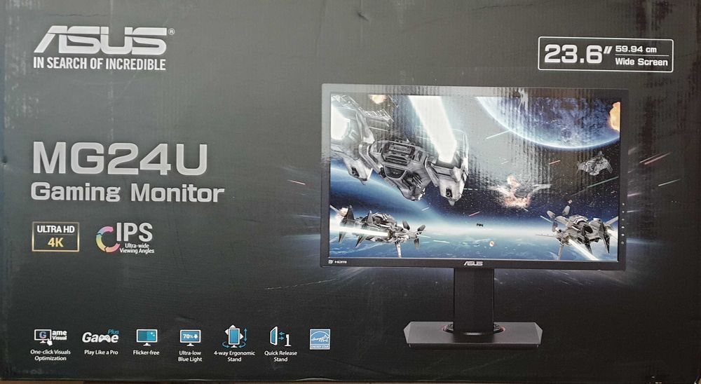 Монитор ASUS MG24U 23,6" (4K, IPS)