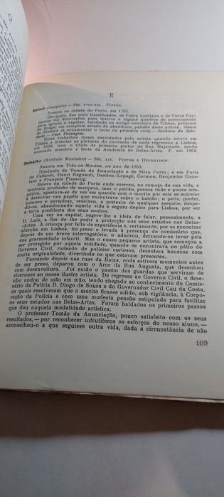 Dicionário Histórico e Biográfico de Artistas e Técnicos Portugueses