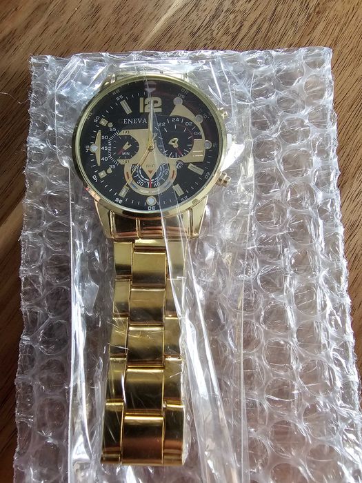 Relógio Eneva Unisexo Aço inoxidável (NOVO).