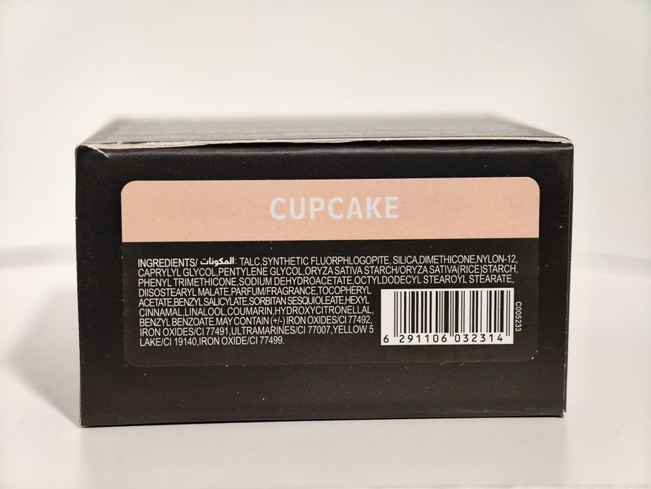 Cupcake Huda beauty powder puder easy bake
