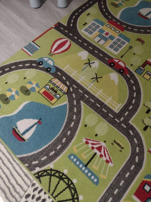Dywan ulice dla dzieci