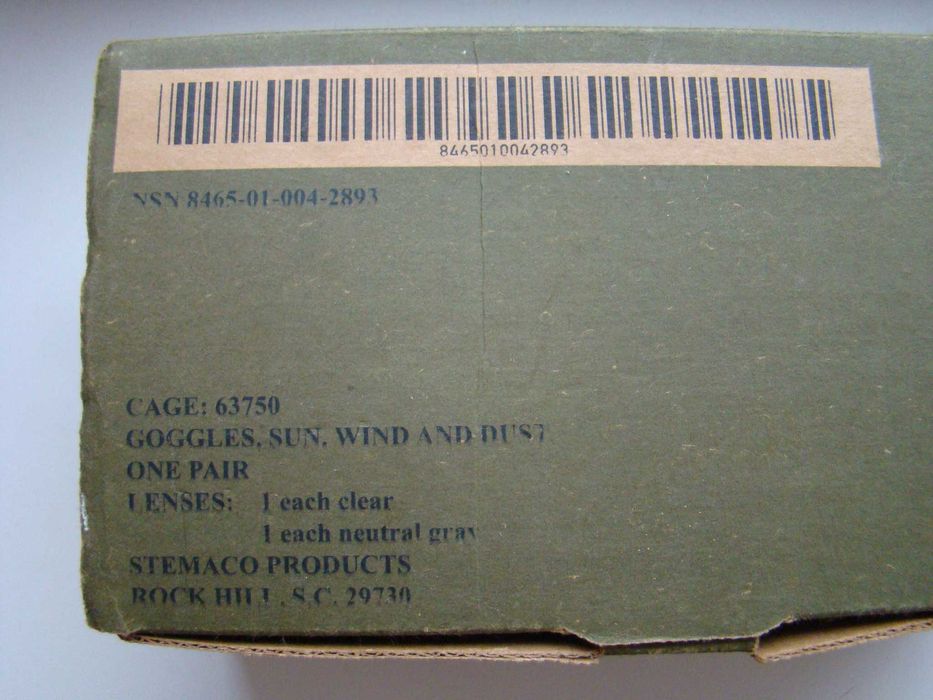 Тактические очки Googles sun, wind and dust со сменными линзами.