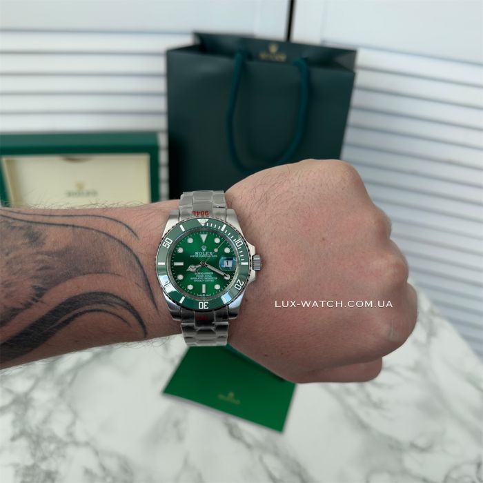 Часы Rolex Submariner  Hulk Ролекс Субмаринер