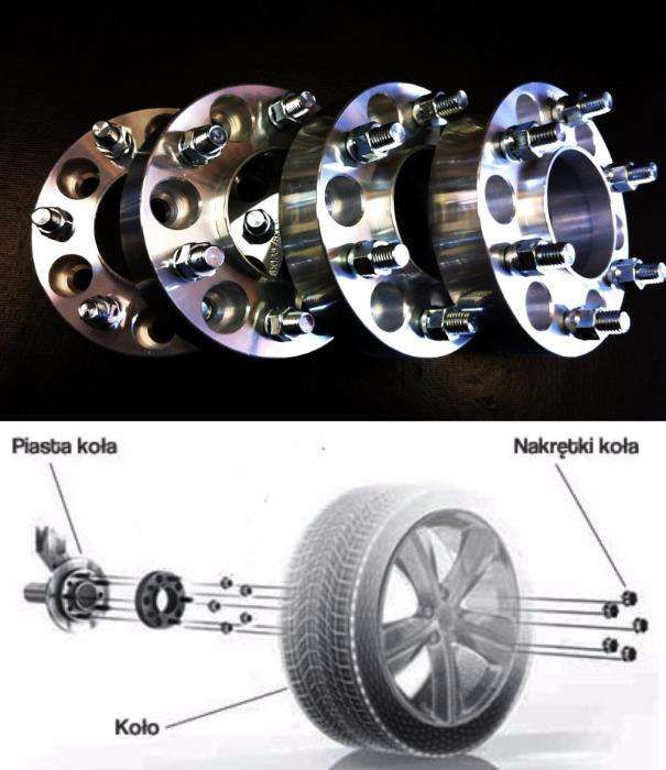 DYSTANSE do samochodów terenowych 4x4 off-road zmota 30,40,50mm NOWE!